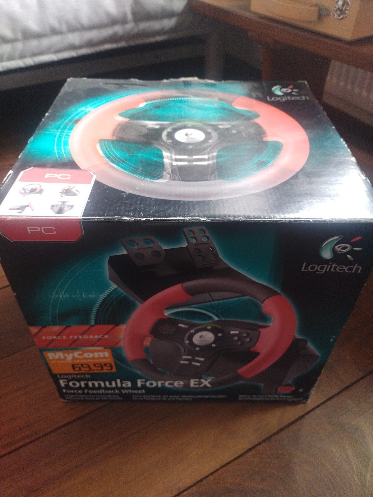 Logitech Formula Force EX racestuur., Ophalen, Zo goed als nieuw