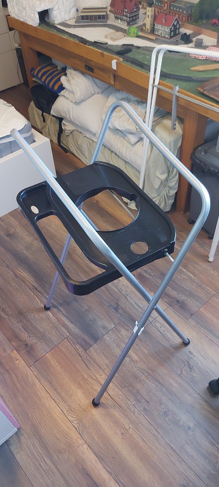 Badstandaard zwart Bébé-Jou, Kinderen en Baby's, Badjes en Verzorging, Ophalen, Gebruikt, Overige typen, Bébé-jou