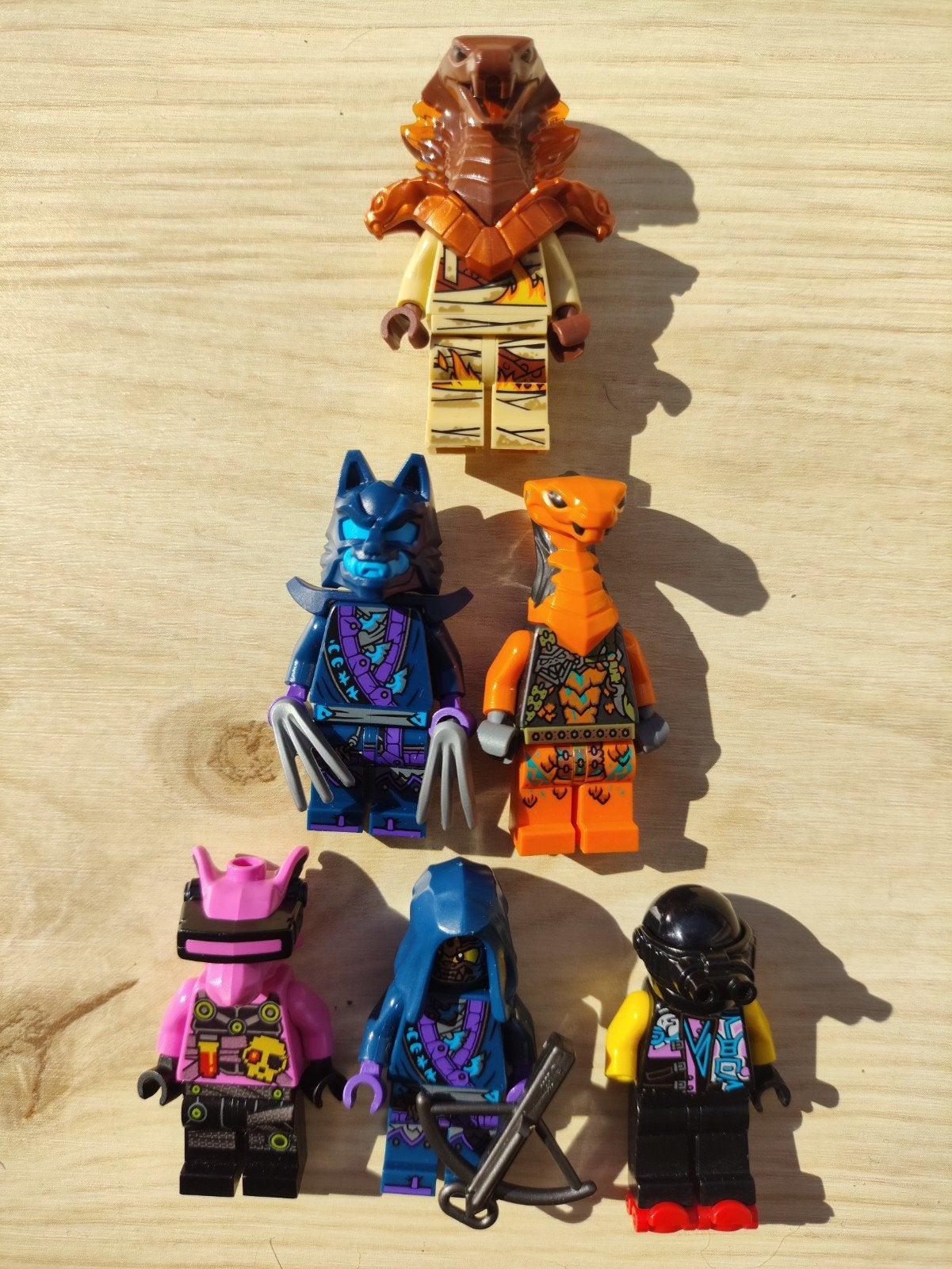 Lego Ninjago Villains Minifiguren figuren Poppetjes Figure, Kinderen en Baby's, Inclusief minifiguren, Lego, Ophalen of Verzenden