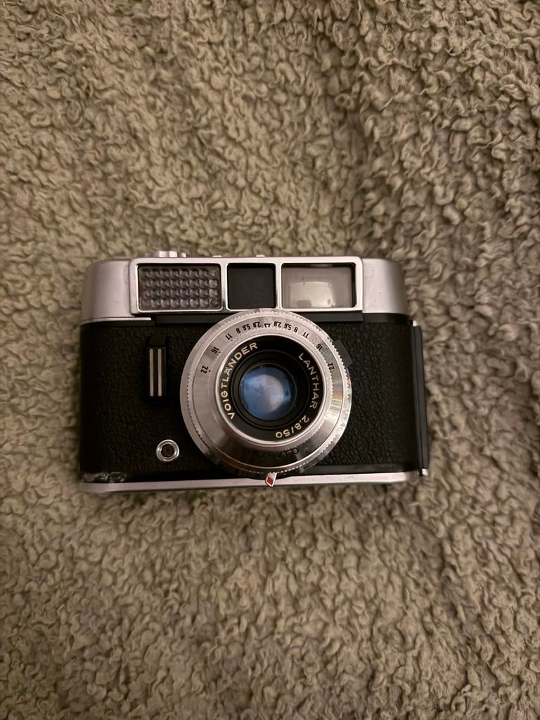 Voigtländer Vito CLR analoge 35mm meetzoekercamera, Ophalen of Verzenden, Gebruikt, Compact, Overige Merken