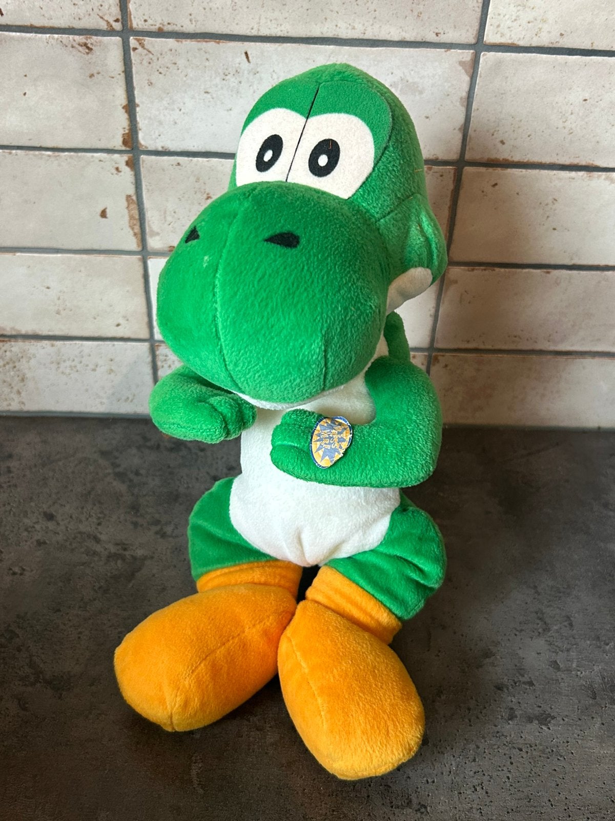 Nintendo Yoshi Talking Plush BD&A 1998 – N64 werkend geluid, Ophalen of Verzenden, Zo goed als nieuw, Overige typen