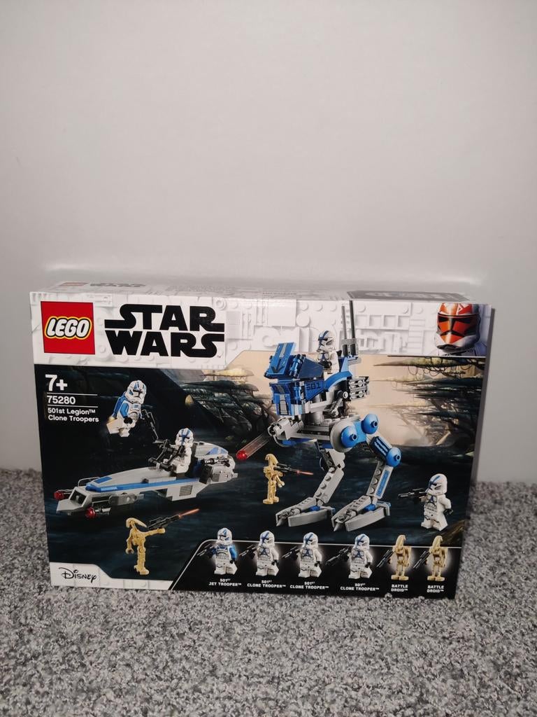 Lego 75280 501st Legion Clone Troopers NIEUW Sealed in doos, Ophalen of Verzenden, Nieuw