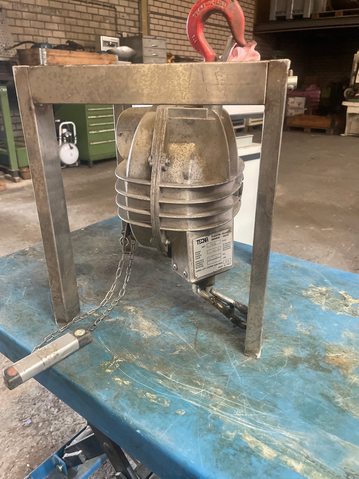 Tecna Balancer 9165 - 36-48 kg - Made in Italy, Doe-het-zelf en Verbouw, Lieren en Takels, Ophalen, Gebruikt, Handmatig