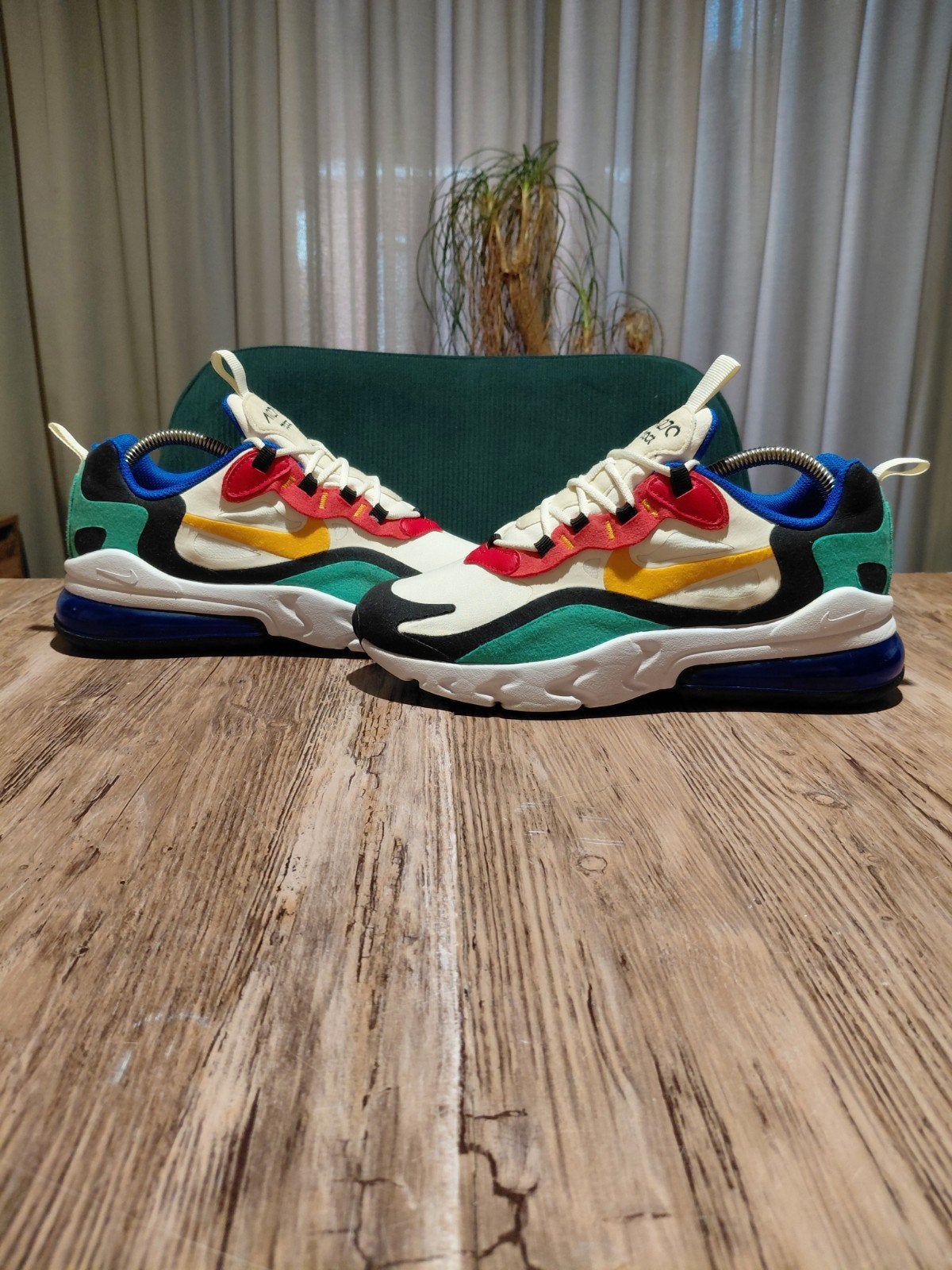 Nike Air Max 270 'Bauhaus' Size 38, Wit, Nike, Ophalen of Verzenden, Sneakers of Gympen