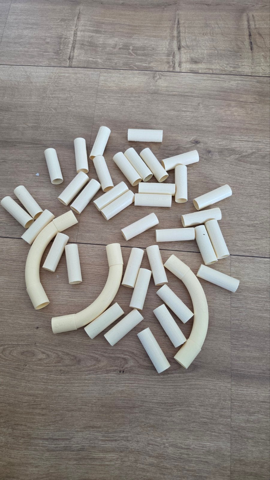 Diverse PVC buizen en bochten voor elektrische installatie, Doe-het-zelf en Verbouw, Ophalen of Verzenden, Gebruikt, Overige typen