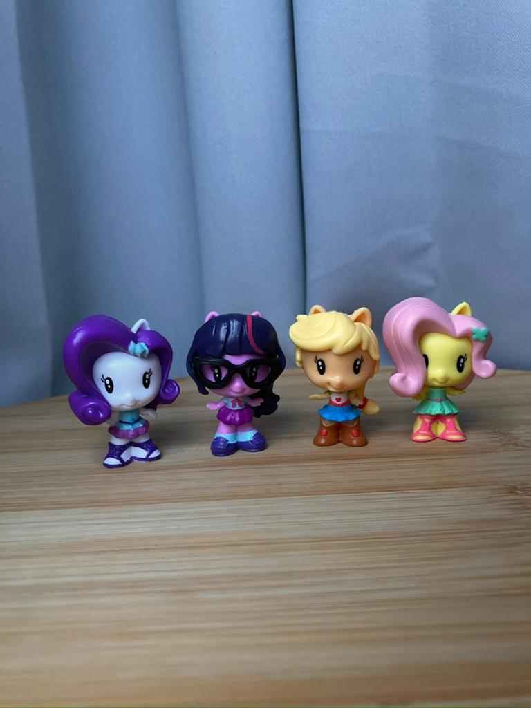 MLP / My Little Pony Cutie Mark Crew • set van 4, Ophalen of Verzenden, Zo goed als nieuw