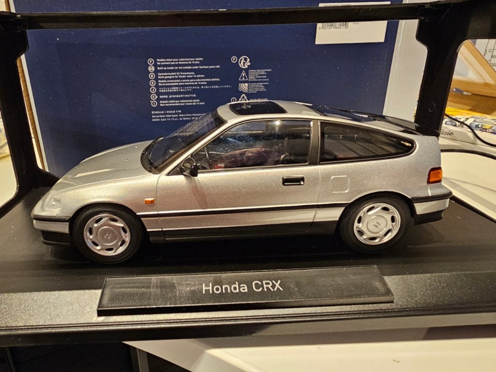 Honda CRX 1/18, Ophalen of Verzenden, Nieuw, Auto, Norev