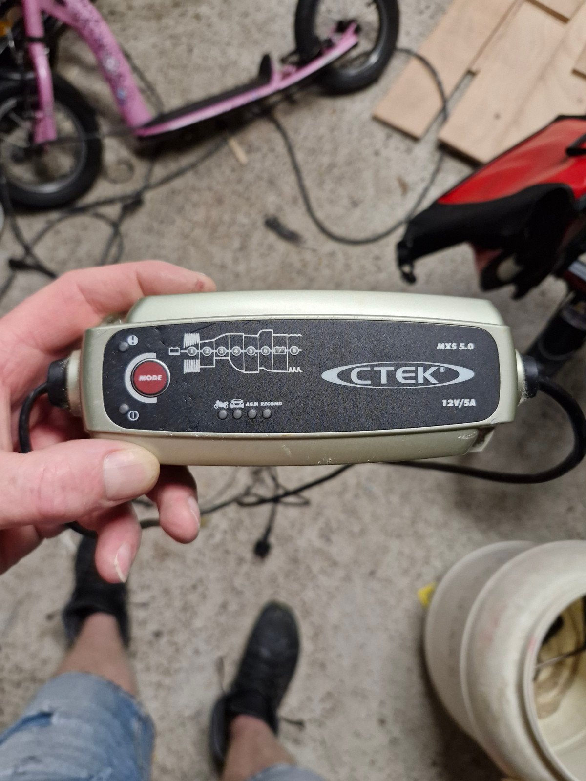 CTEK MXS 5.0 Acculader 12V/5A - Gebruikt, Gebruikt