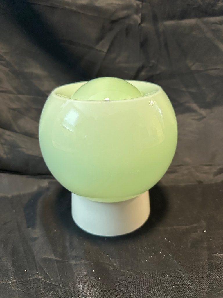 Art Deco/30s Giso Plafondlamp, Gebruikt, Groen, Plafondlamp, E27 (groot)