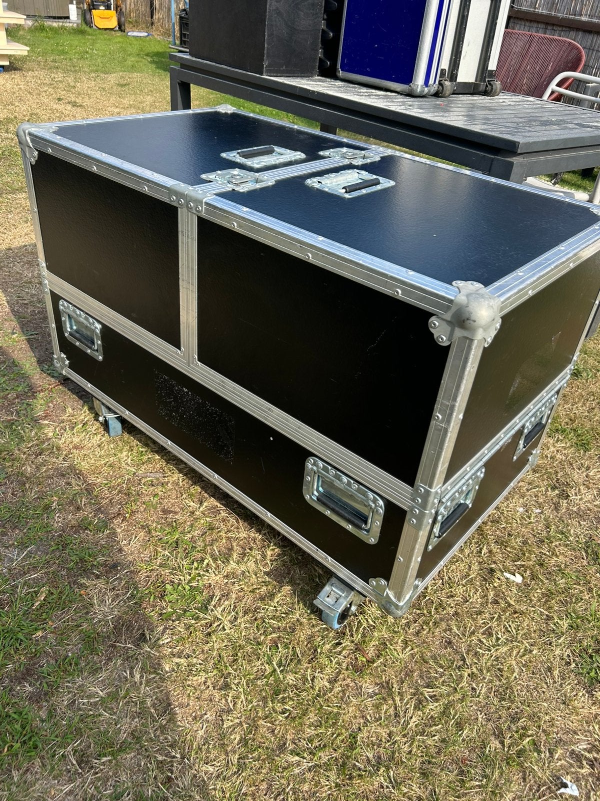 Partij flightcases en koffers. 11stuks  €100,-, Muziek en Instrumenten, Behuizingen en Koffers, Ophalen, Zo goed als nieuw, Overige instrumenten