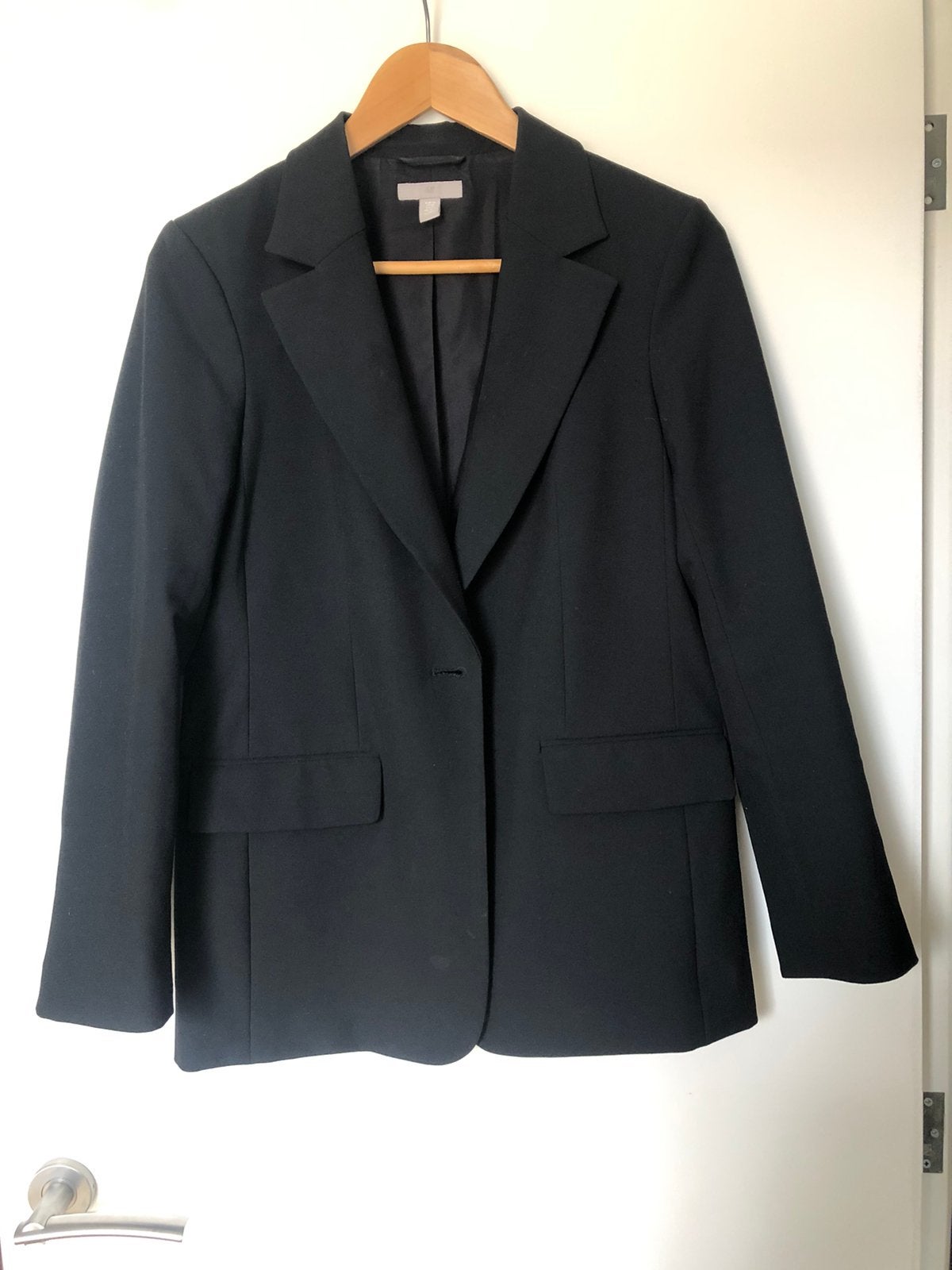 Blazer XS, Ophalen, Zo goed als nieuw, Maat 34 (XS) of kleiner, Zwart