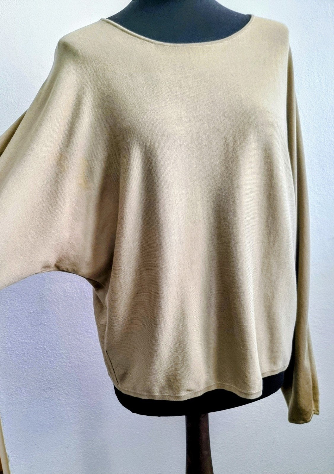 Blaumax Mooie Beige Vleermuismouw Top XL Nieuw WP 99, Kleding | Dames, Beige, Maat 46/48 (XL) of groter, Blaumax, Nieuw