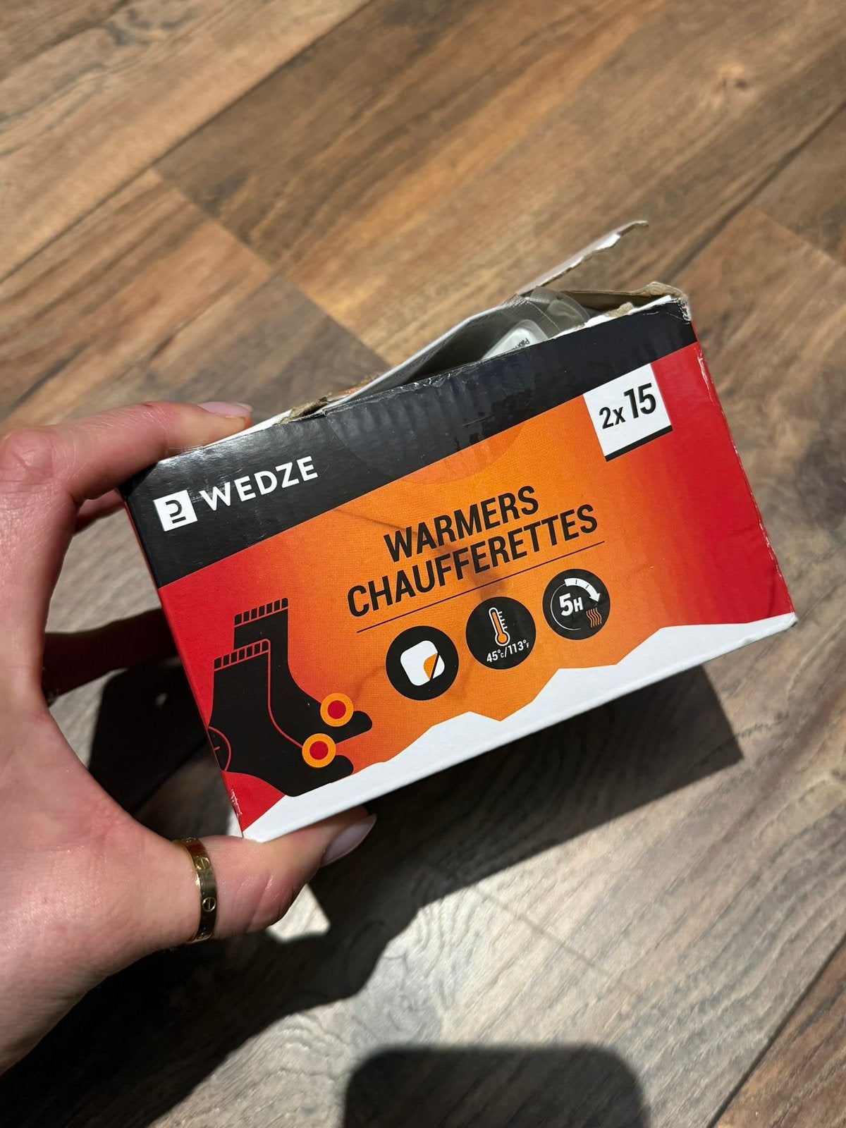 Wedze foot warmer - voeten warmers, Kleding | Dames, Ophalen of Verzenden, Nieuw, Overige typen
