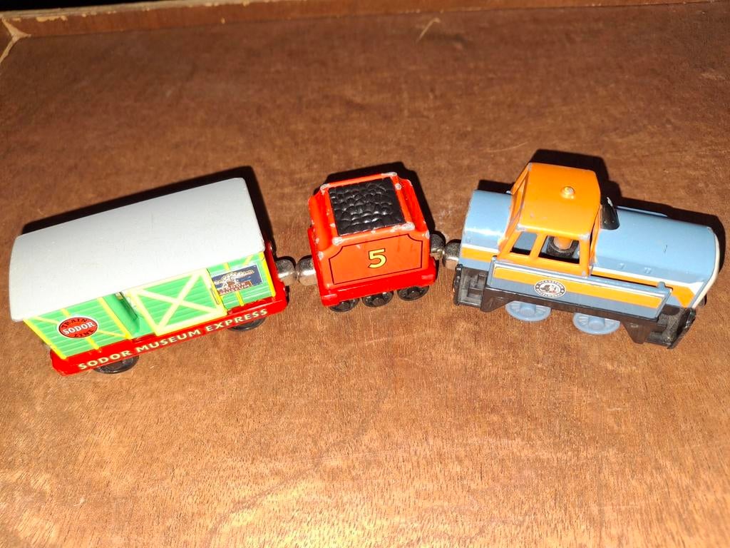 Thomas de Trein set met wagon en tender, Ophalen of Verzenden