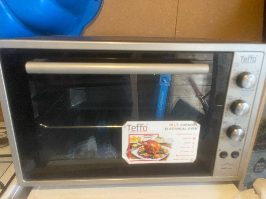 Teffo Elektrische Oven - XXL Groot, Ophalen, Zo goed als nieuw, 60 cm of meer, 60 cm of meer