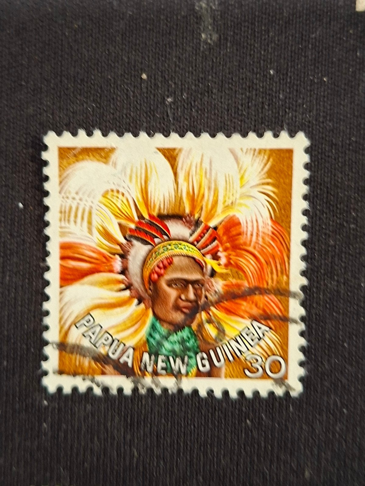 PNG, Verzenden, Gestempeld