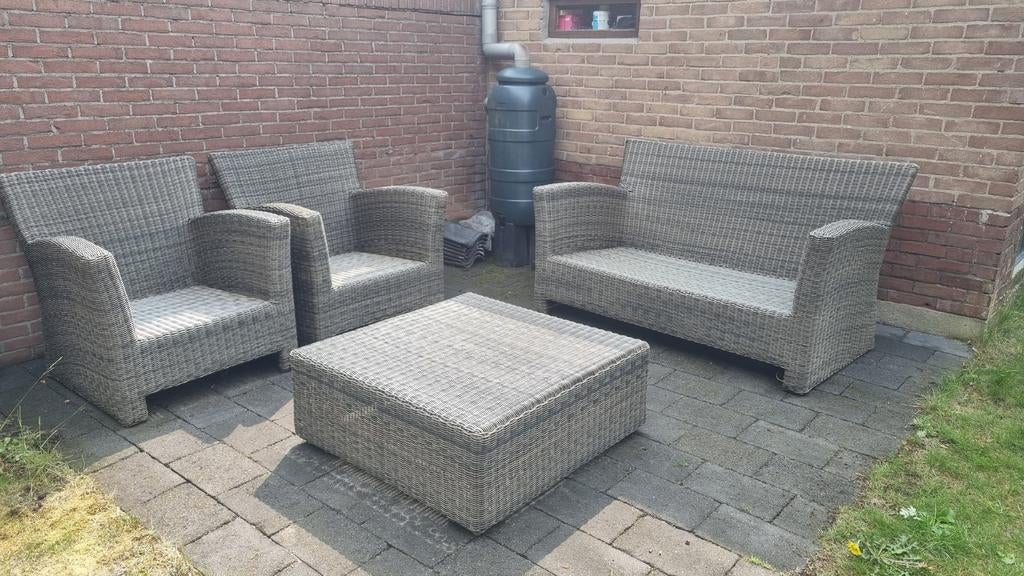 Bellagio tuinset met wicker uiterlijk, Ophalen