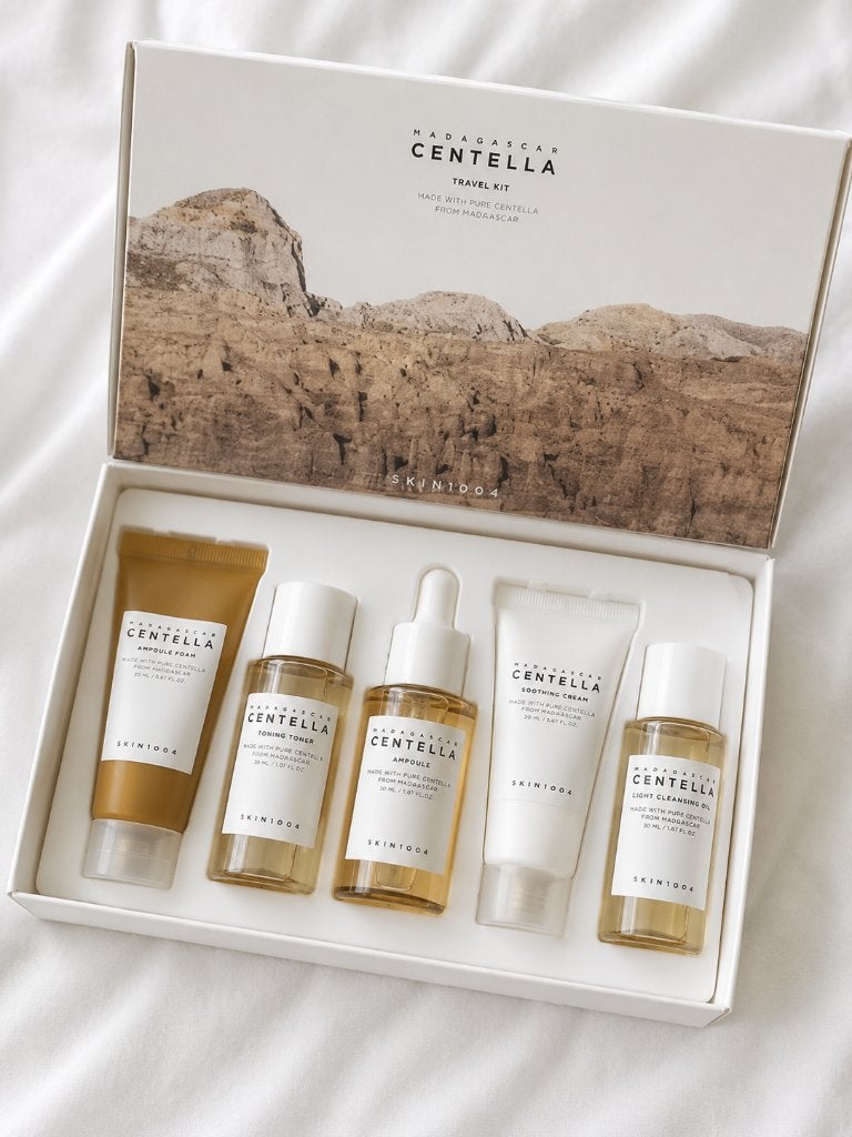 SKIN1004 Madagascar Centella Travel Kit Huidverzorging, Verzenden, Nieuw, Gehele gezicht, Verzorging