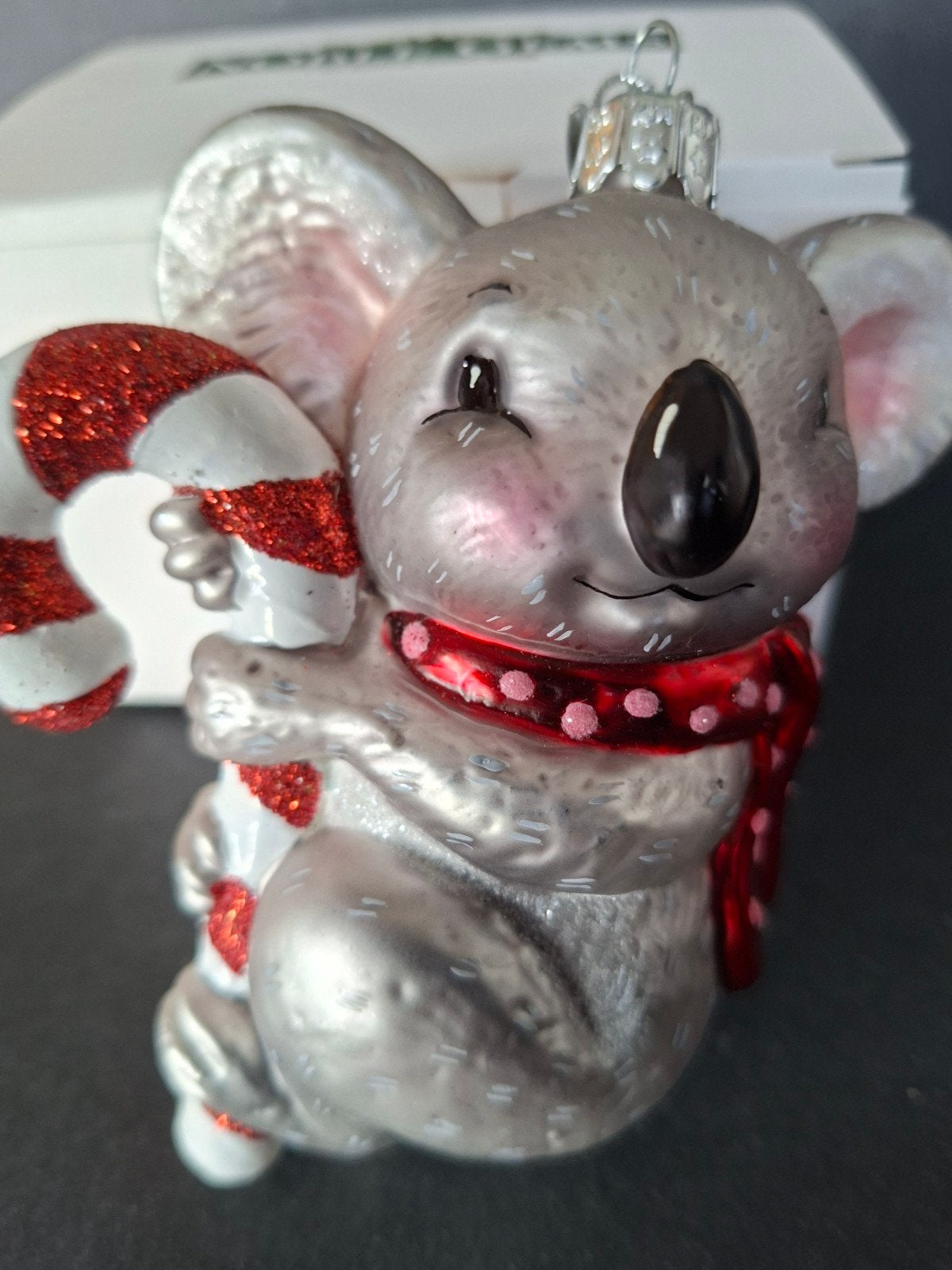 Kerst Ornament NIEUW Koala met Kerststol Kerstbal Adler, Diversen, Ophalen of Verzenden, Nieuw