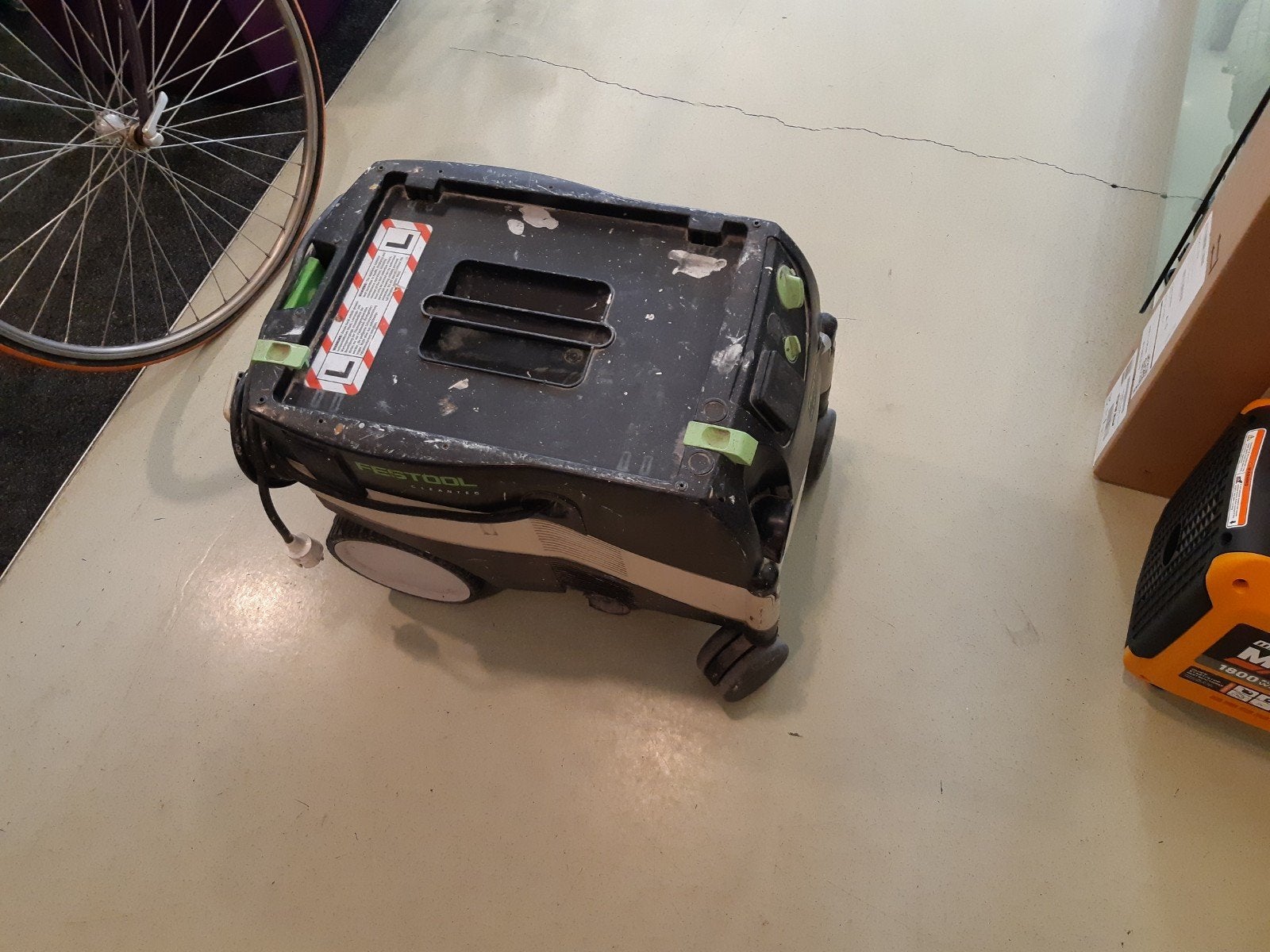Festool CTL 22 E Stofzuiger - Krachtige Industriële Zuiger, Gebruikt, Ophalen of Verzenden, Waterstofzuiger, Festool