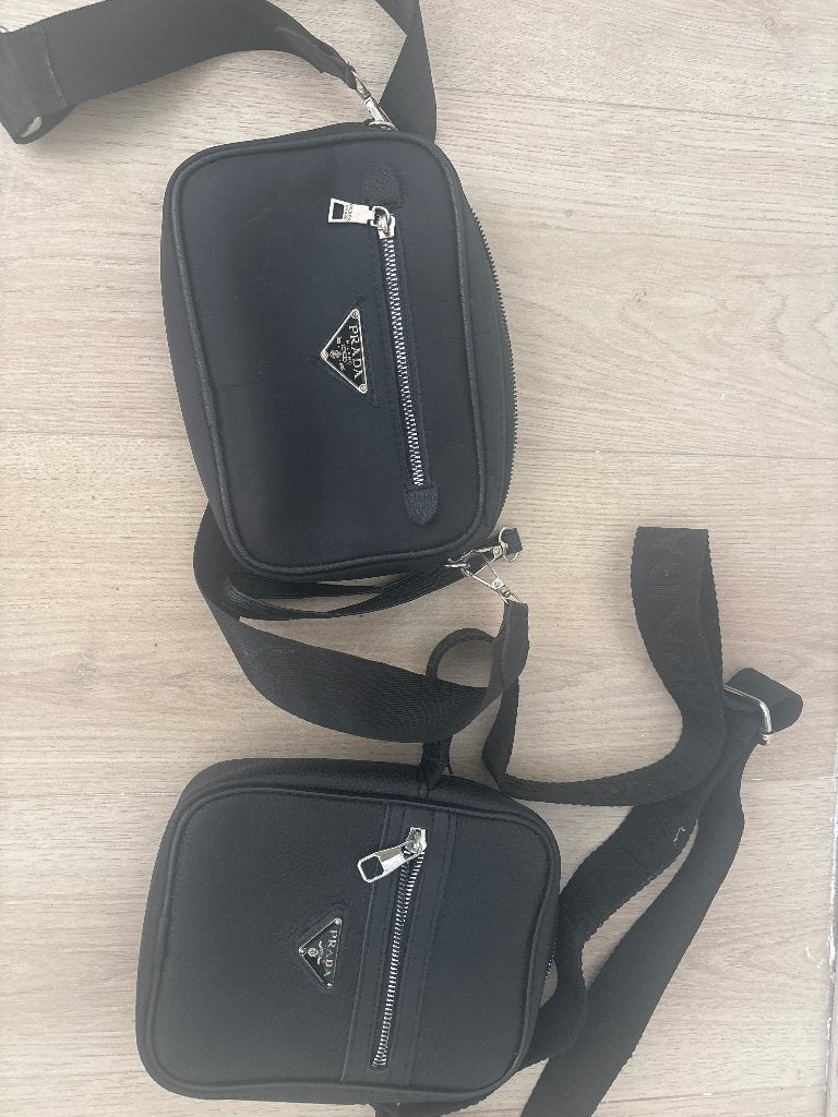 Prada tasjes, Ophalen of Verzenden, Nieuw, Zwart, Overige merken