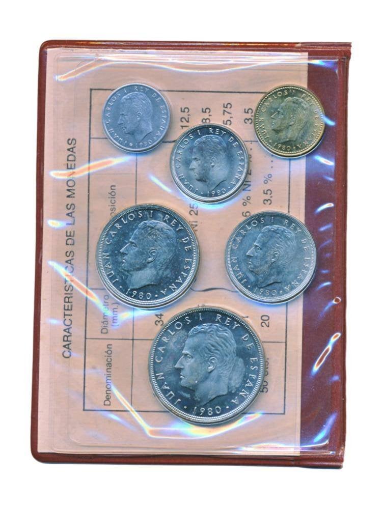Spanje Pesetas muntset 1982 Spanje ’82 FIFA World Cup serie, Ophalen of Verzenden, Overige landen, Losse munt