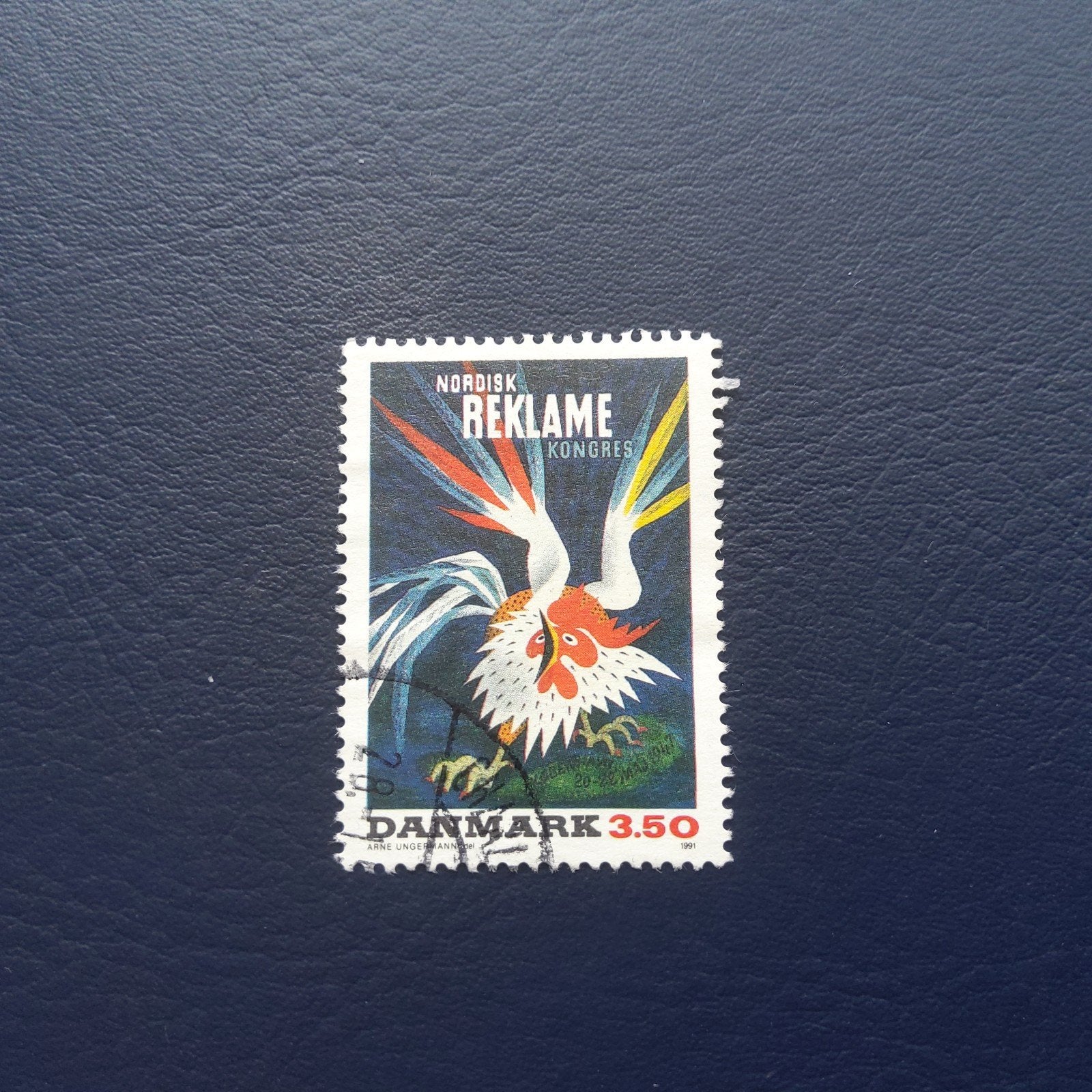 Postzegel Denemarken - Nordisk Reklame Kongres, Ophalen of Verzenden