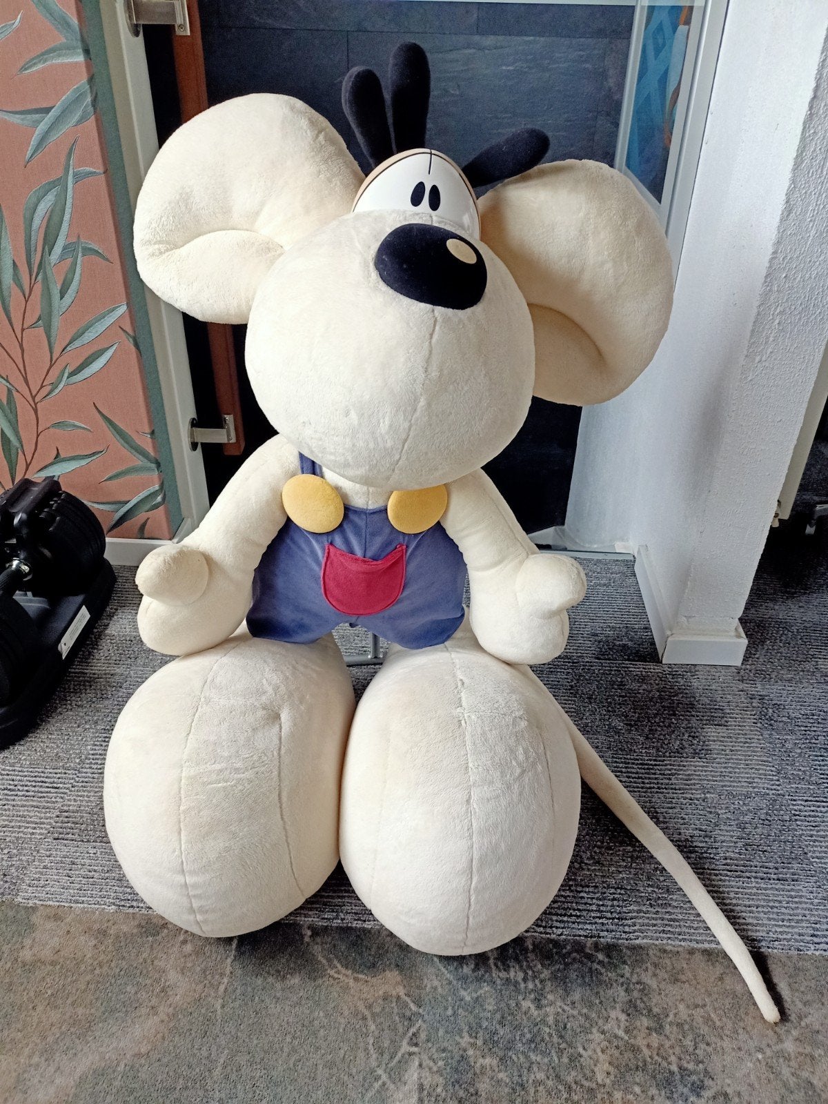 grote diddl knuffel, Verzamelen, Diddl, Ophalen, Zo goed als nieuw, Knuffel