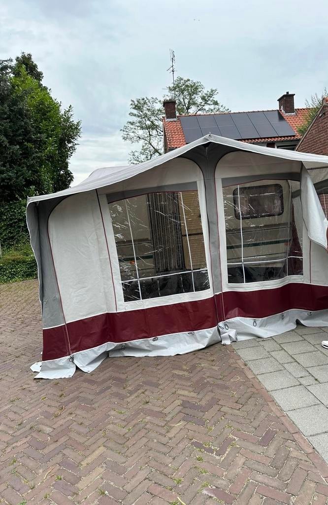Voortent Walker met lichtgewicht stokken omloopmaat 8, Caravans en Kamperen, Ophalen, Gebruikt