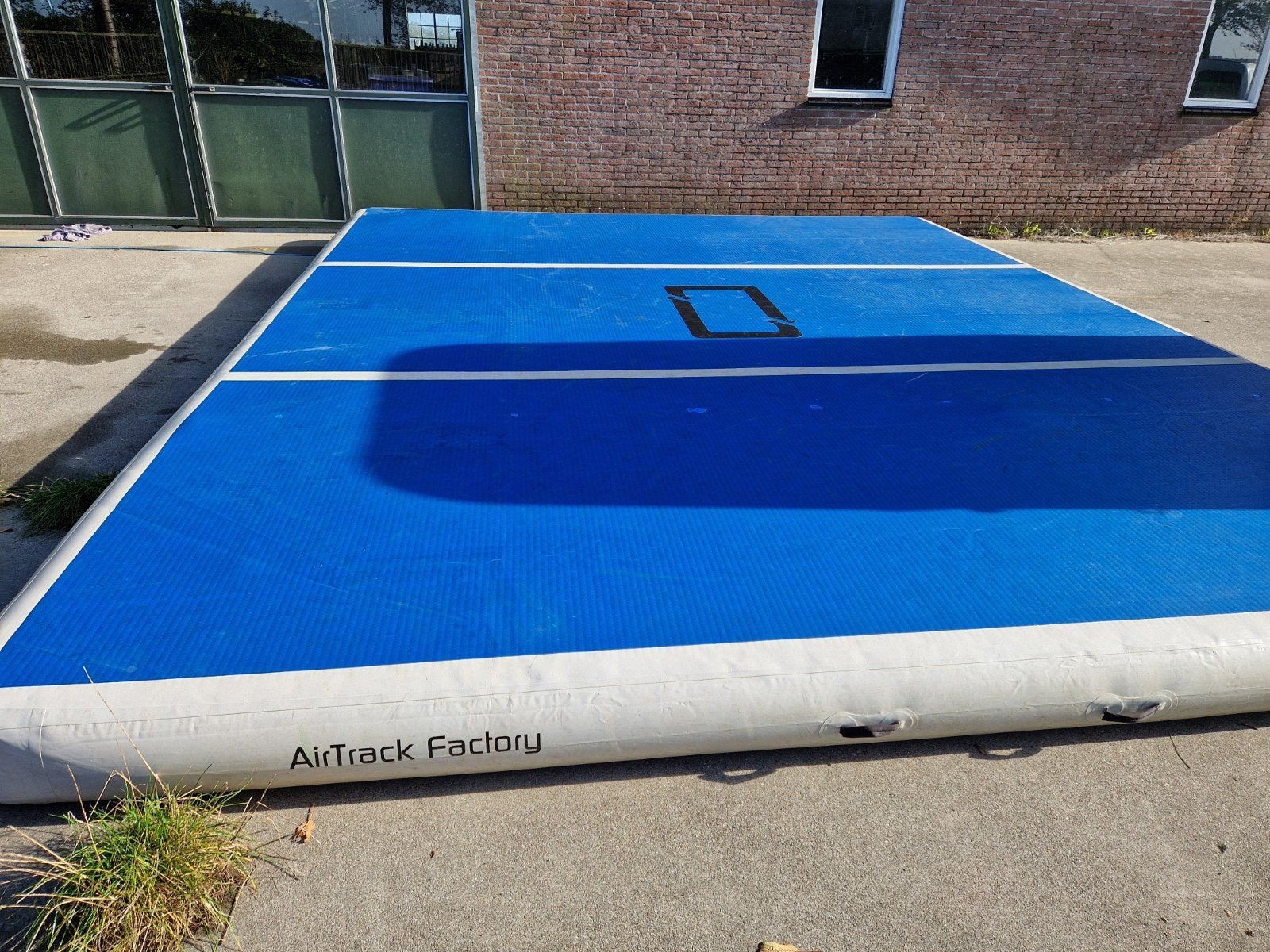 Airtrack Factory 6x5m 30cm dik - Professionele Airtrack, Kindermaat 122 t/m 140, Ophalen, Gebruikt, Materiaal