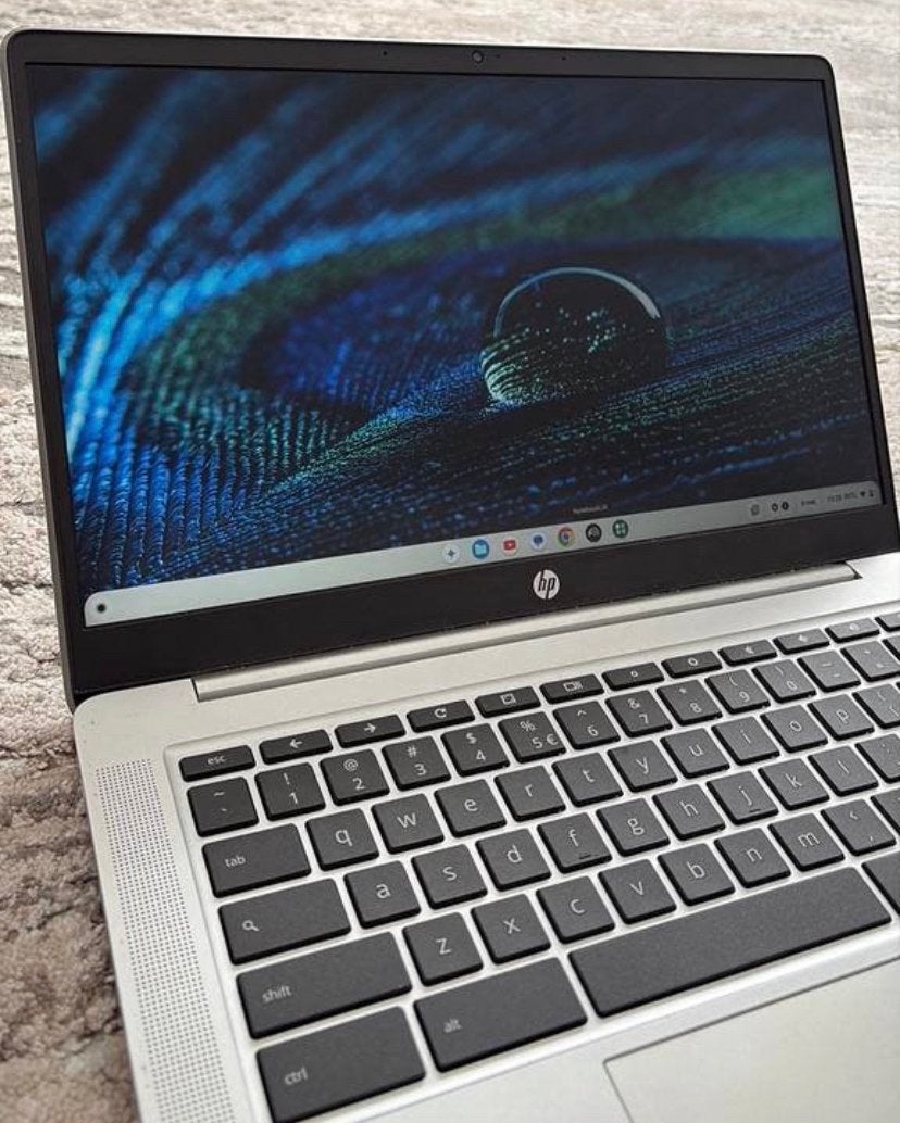 HP Chromebook 14a-na0000nd - Zo goed als nieuw, Ophalen, 14 inch, 4 GB of minder, Qwerty