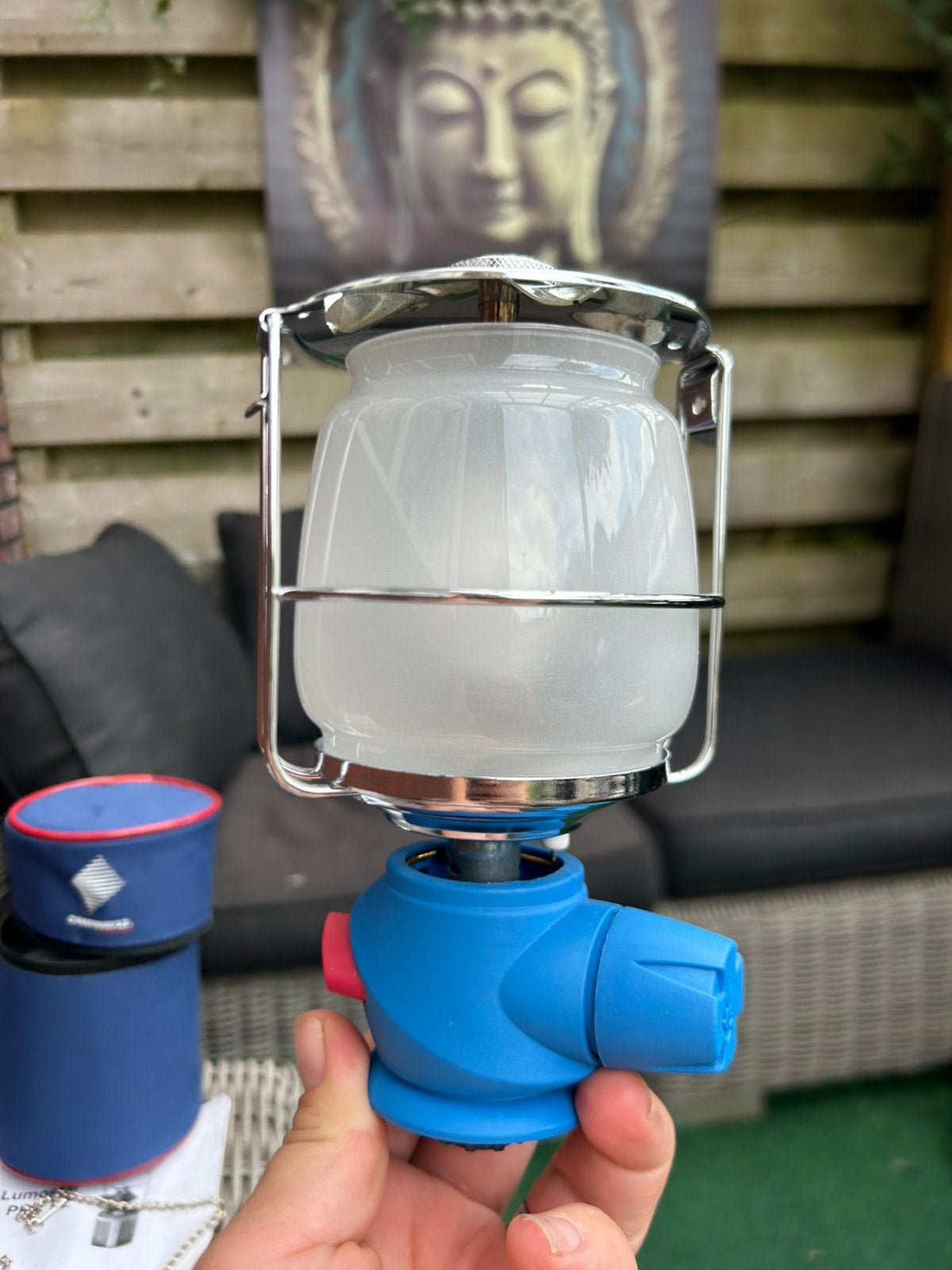 Camling gaz lamp, Ophalen, Zo goed als nieuw