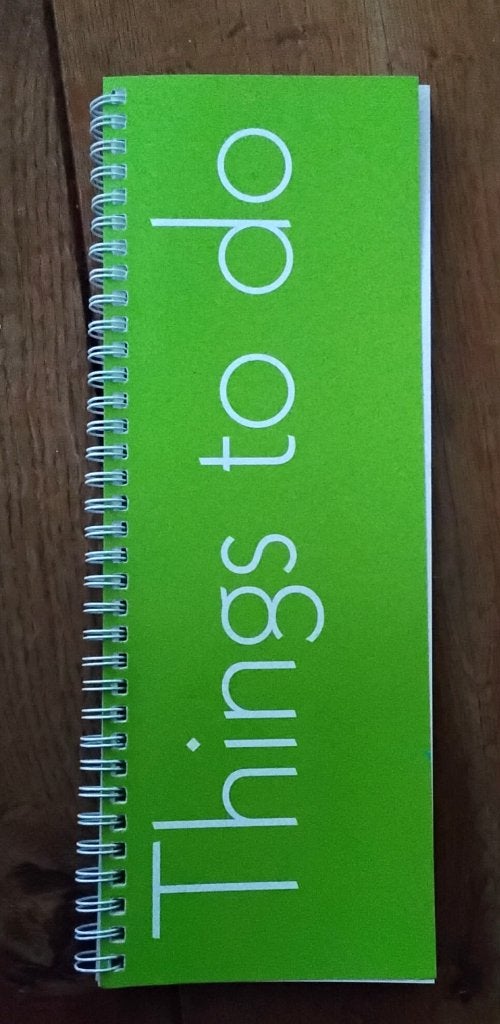 Day plan-notitieblok: things to do - nieuw, Ophalen of Verzenden, Nieuw