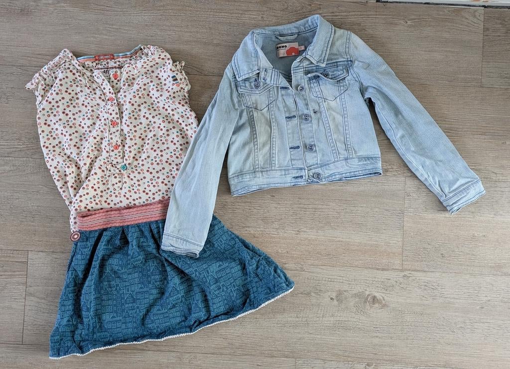 Merkkleding set Funky 4 Flavours en Nono 110-116, Ophalen of Verzenden, Meisje, Jurk of Rok