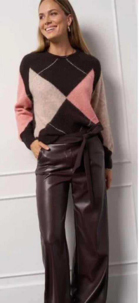 Gezocht: Studio Anneloes Lexie broek espresso maat M, Ophalen of Verzenden, Gedragen, Maat 38/40 (M), Bruin