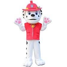 Marshall PAW Patrol mascotte, Ophalen
