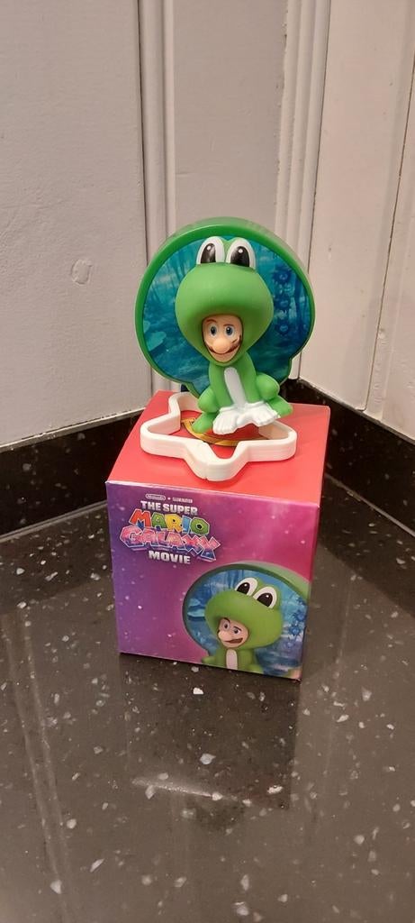 Luigi Kikker McDonald's Happy Meal Super Mario Galaxy, Ophalen of Verzenden, Nieuw