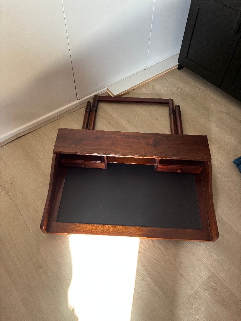 opklapbureau, Ophalen, Zo goed als nieuw
