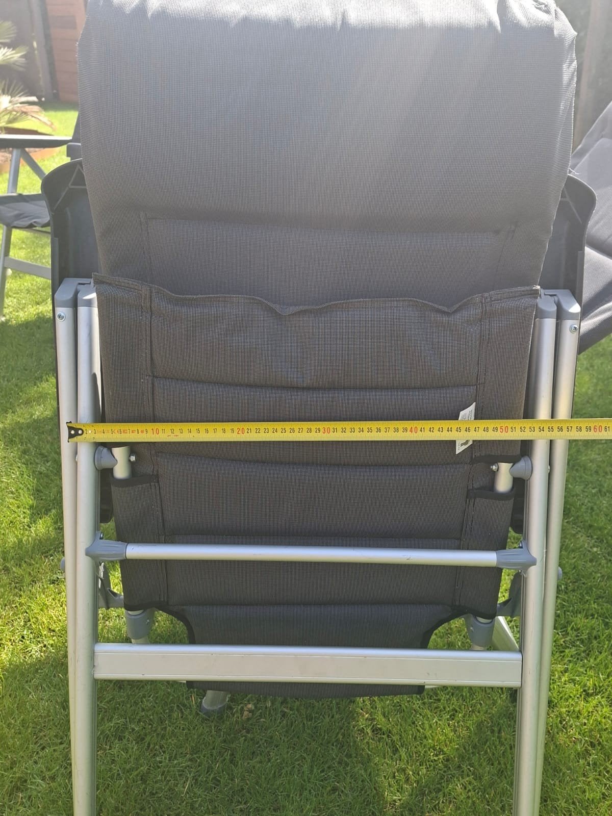 Comfortabele tuinstoelen, verstelbaar, 4 stuks, Tuin en Terras, Tuinsets en Loungesets, Ophalen, 4 zitplaatsen, Gebruikt, Aluminium