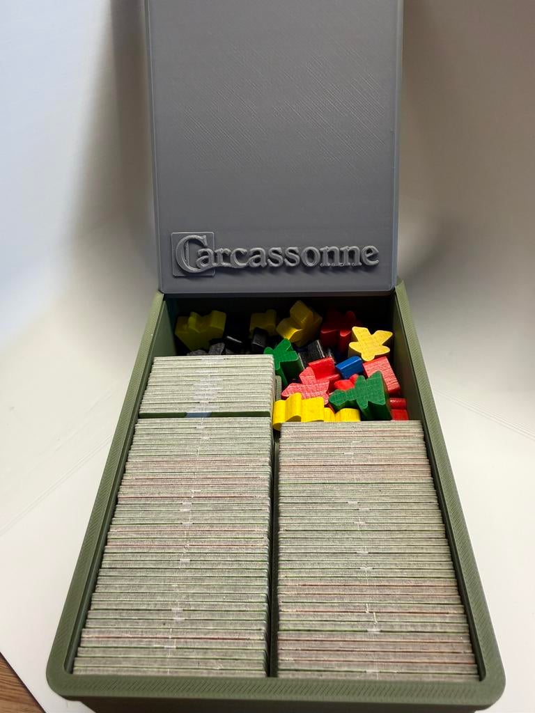 Carcasonne travel box, Ophalen of Verzenden, Zo goed als nieuw