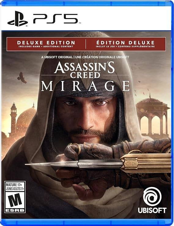 Assassins creed Mirage Deluxe Edition PS5, Spelcomputers en Games, Games | Sony PlayStation 5, Ophalen of Verzenden, Zo goed als nieuw