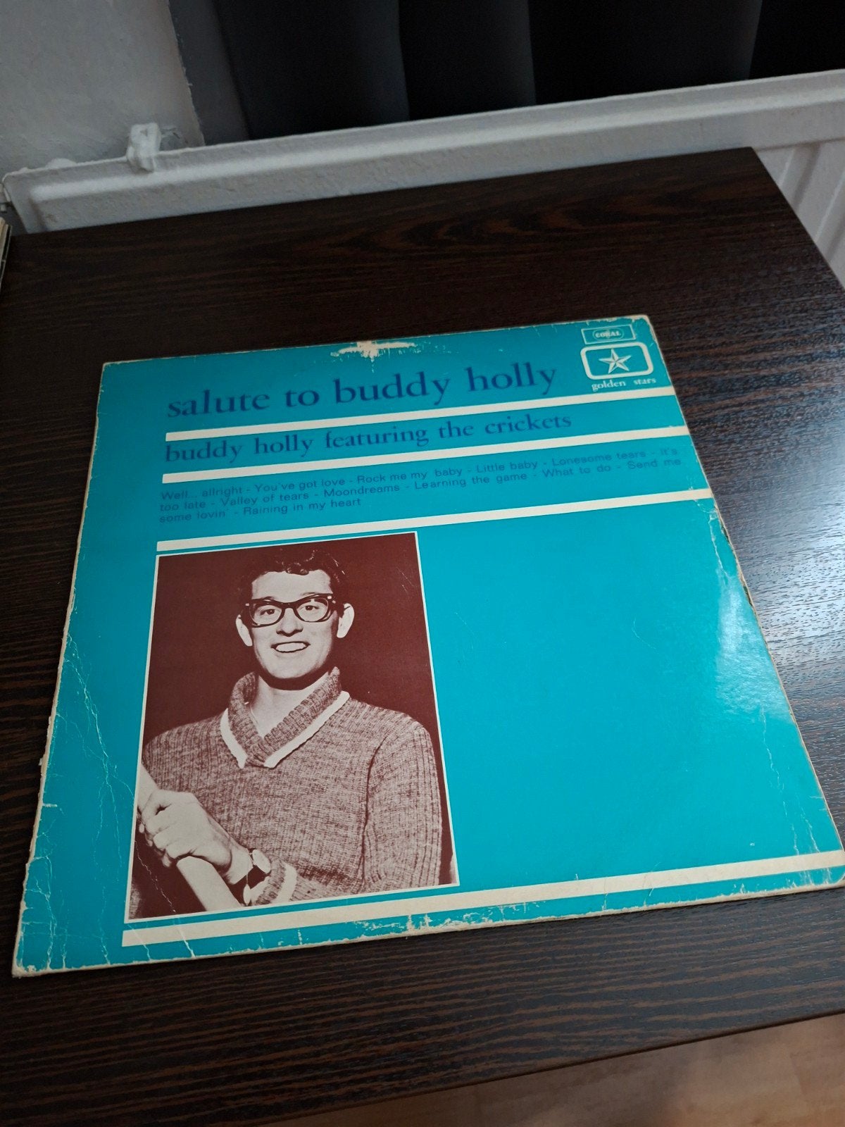 Buddy holly lp / salute to buddy holly, Ophalen of Verzenden, Gebruikt, 12 inch