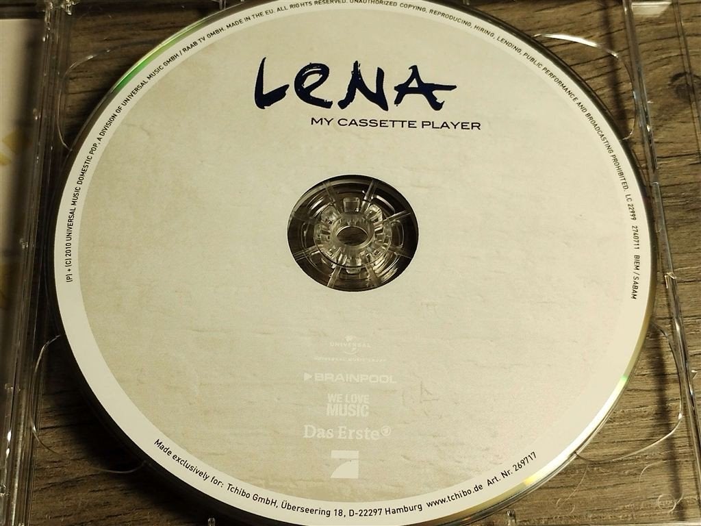 Lena ‎– My Cassette Player [CD + DVD], Ophalen of Verzenden, Zo goed als nieuw