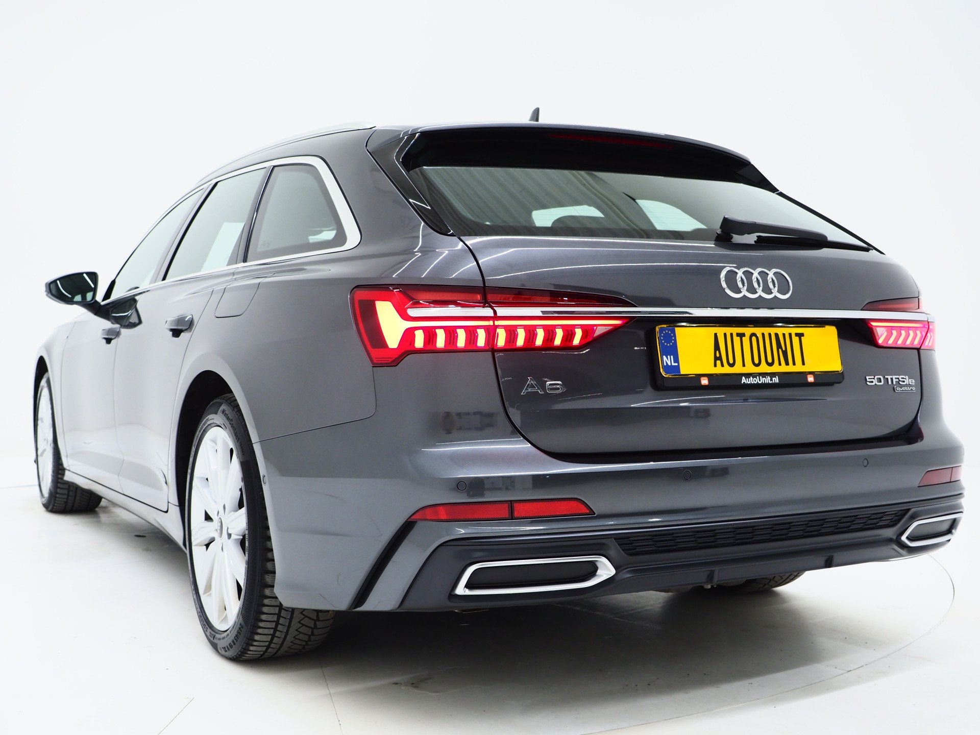 Audi A6 Avant 50 TFSI e quattro S-Line | Panoramadak | Trekh, Auto's, Audi, Automaat, Gebruikt, Zwart, 4 cilinders