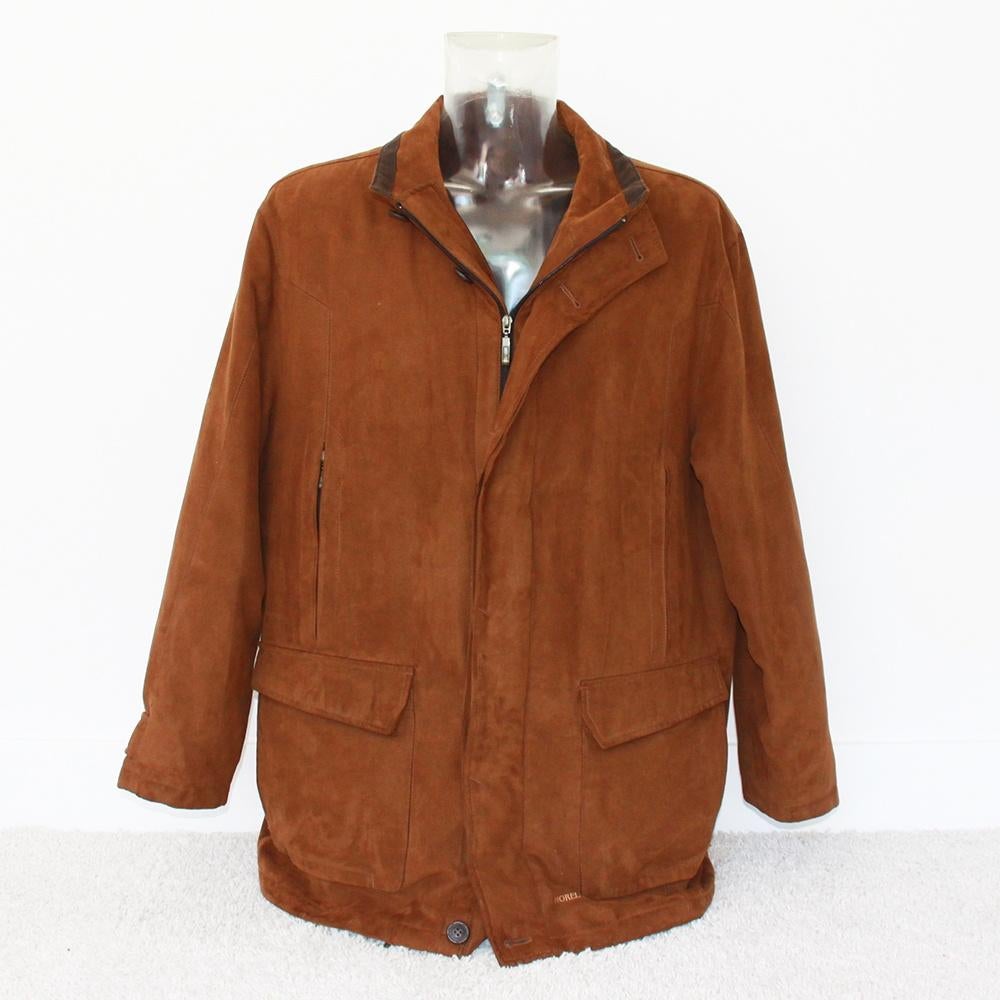 Zachte Warme Morella By Belmonte Heren Jas* (Maat 52) € 75,-, Maat 52/54 (L), Bruin, Morella By Belmonte, Ophalen of Verzenden