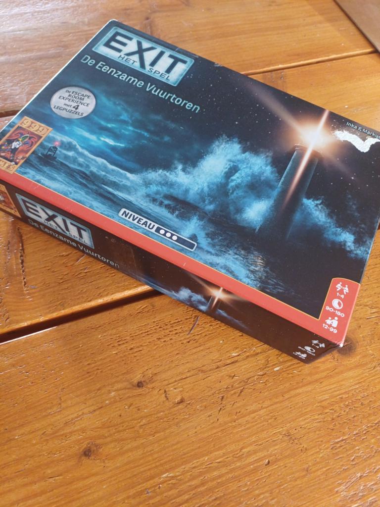 EXIT Het Spel: De Eenzame Vuurtoren - Escape Room Ervaring, Een of twee spelers, Ophalen of Verzenden, Gebruikt, Inka & Markus