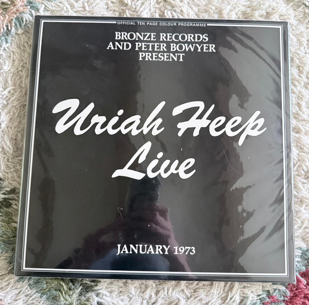 Uriah Heep - Live January 1973 2lp, Cd's en Dvd's, Vinyl | Overige Vinyl, Inclusief boekje, Ophalen of Verzenden, Zo goed als nieuw