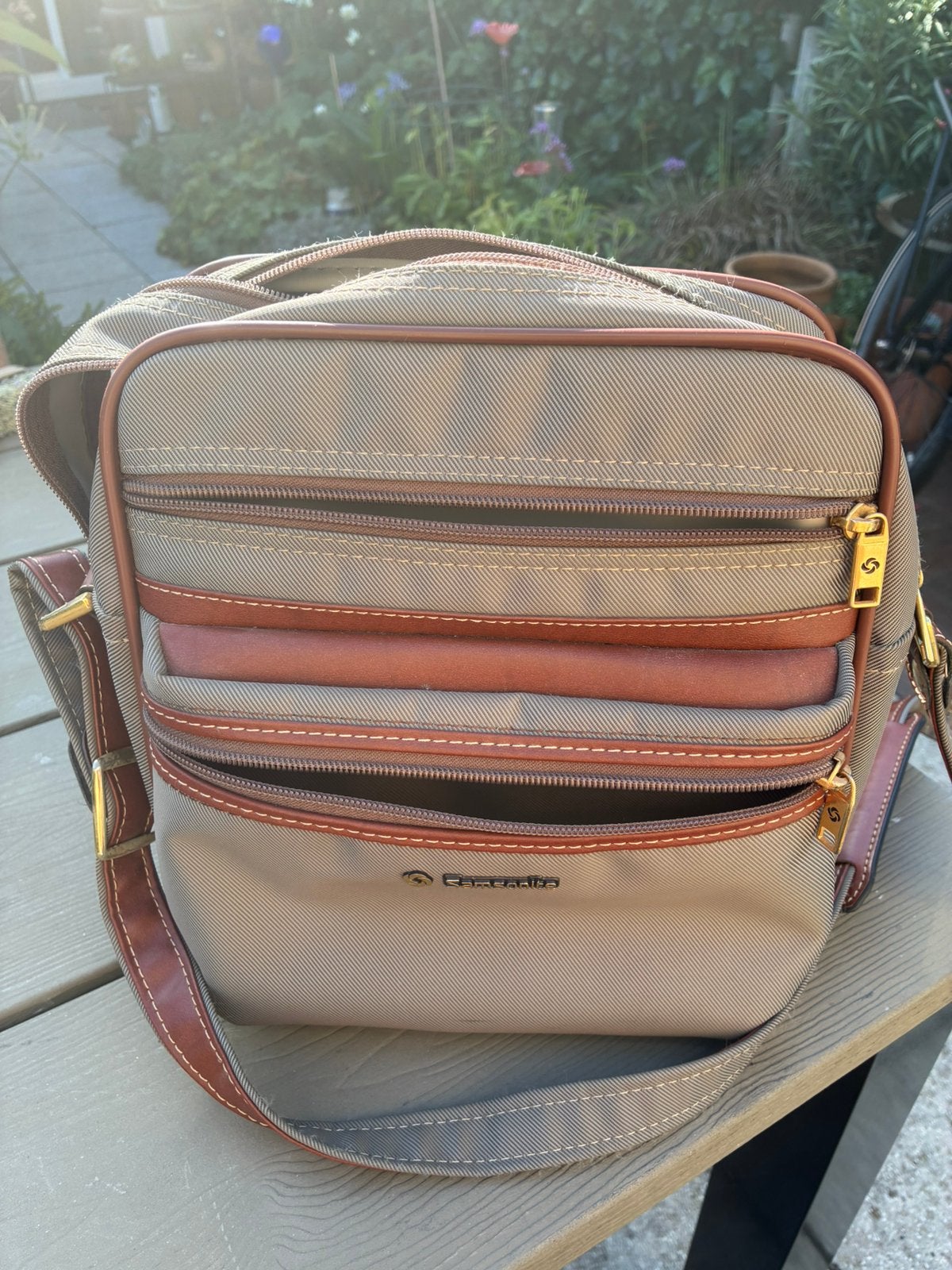 Samsonite schouder/reistas, Ophalen of Verzenden, Zo goed als nieuw