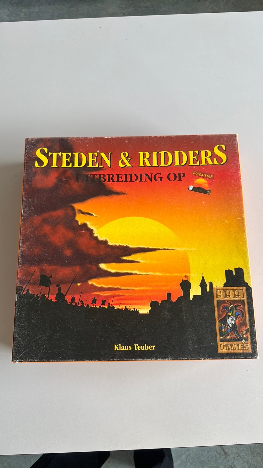 Catan Steden & Ridders Uitbreiding - Zo goed als nieuw, Drie of vier spelers, Ophalen, Zo goed als nieuw