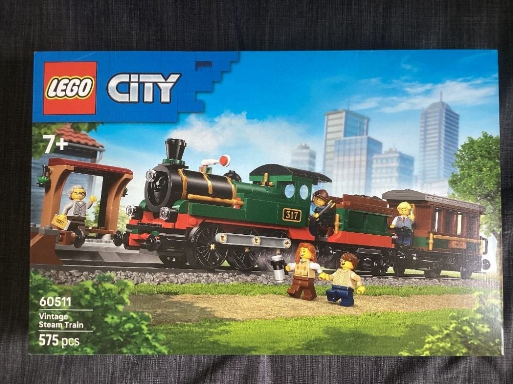 NIEUW Lego City Vintage Stroomtrein (60511), City, Lego, Nieuw, Ophalen of Verzenden